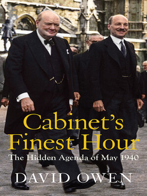 cover image of Cabinet's Finest Hour